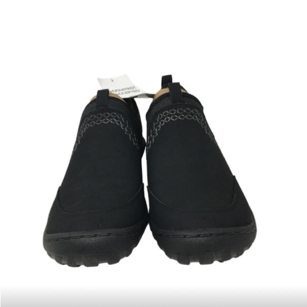 𝅺JBU By Jambu Lucky Black Slip On Shoes 8.5 Womens NEW Comfort Pull Memory Foam